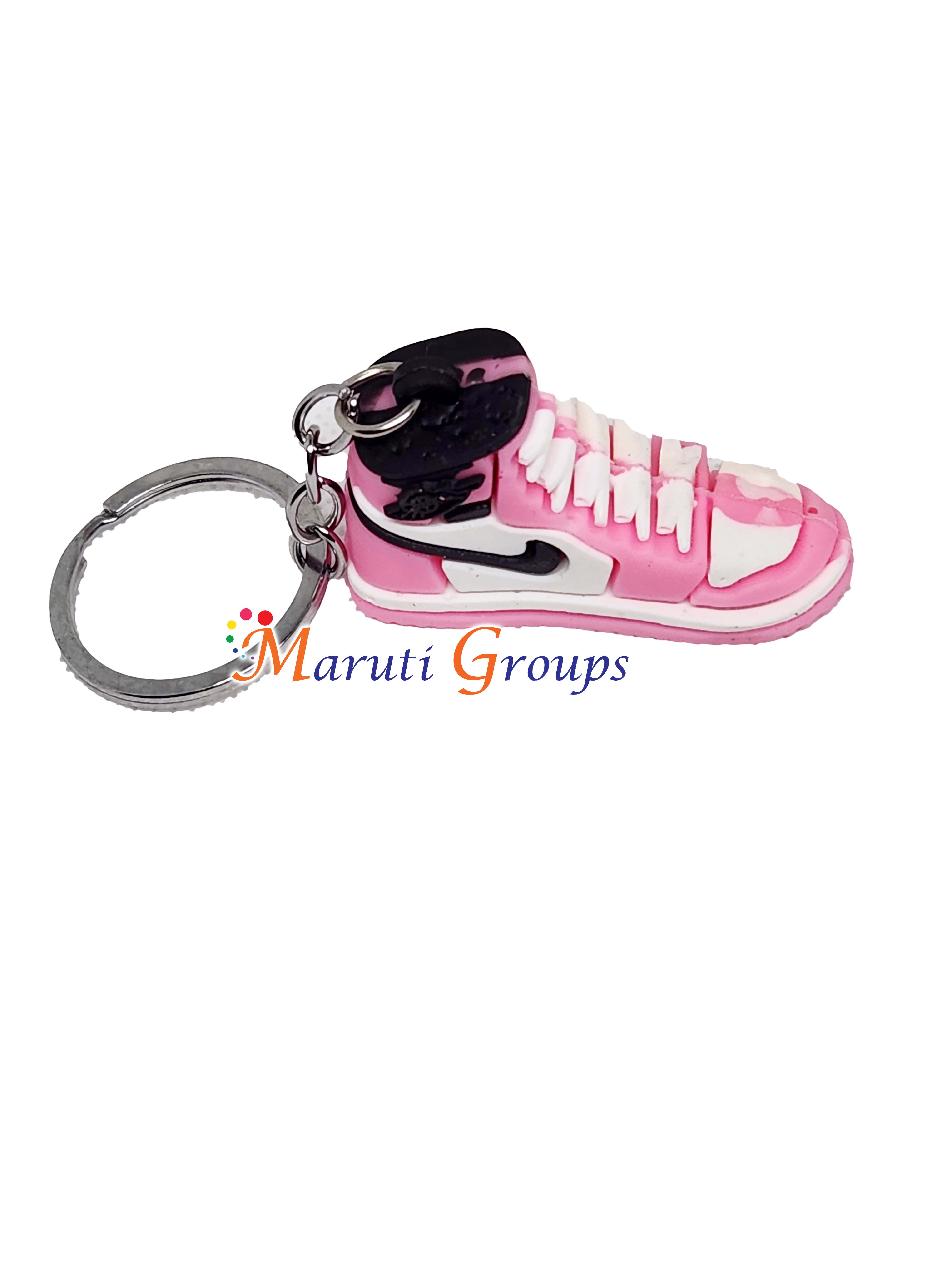 Nike Shoes Ball Keyring Pink Color